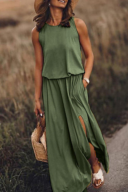 Elegant Long Sleeve Maxi Dress for Ladies
