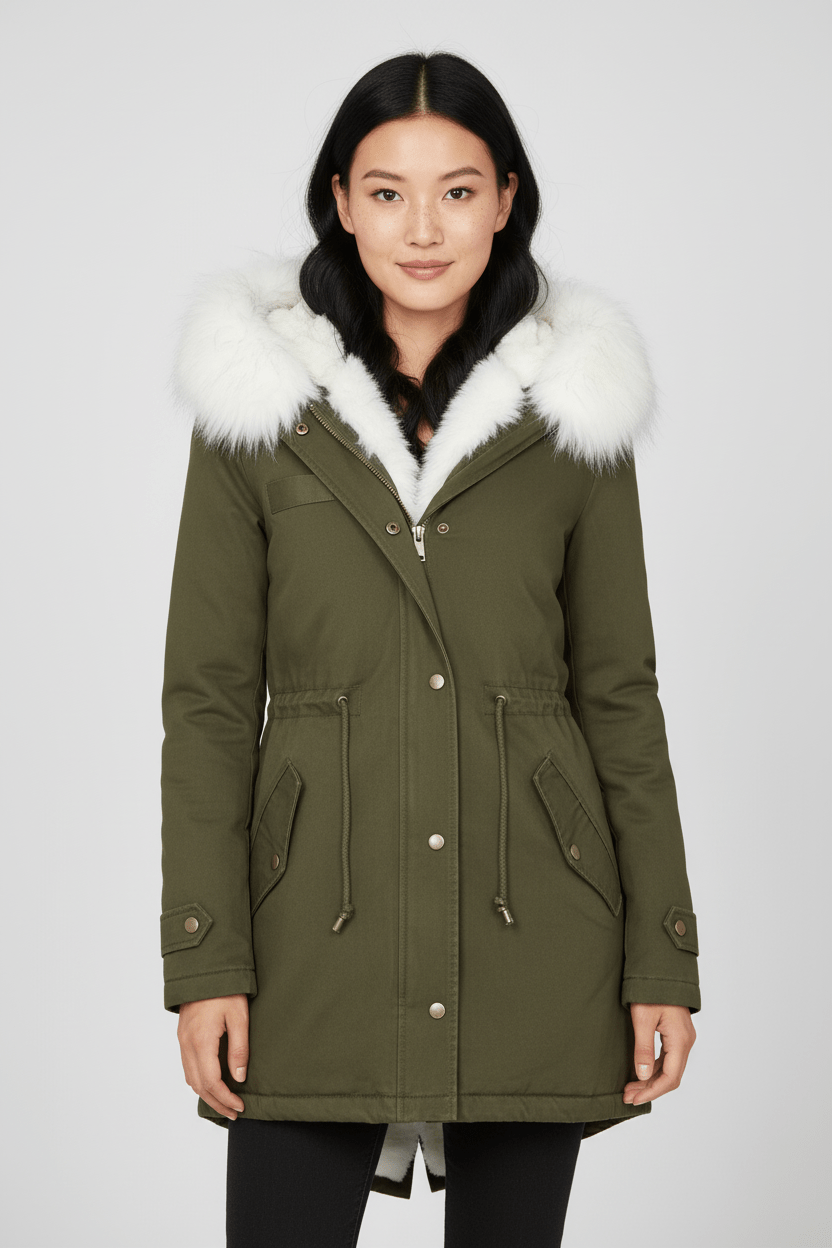 Women's Thermal Insulated Parka Winter Jacket