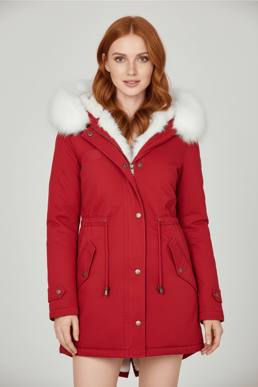 Women's Thermal Insulated Parka Winter Jacket