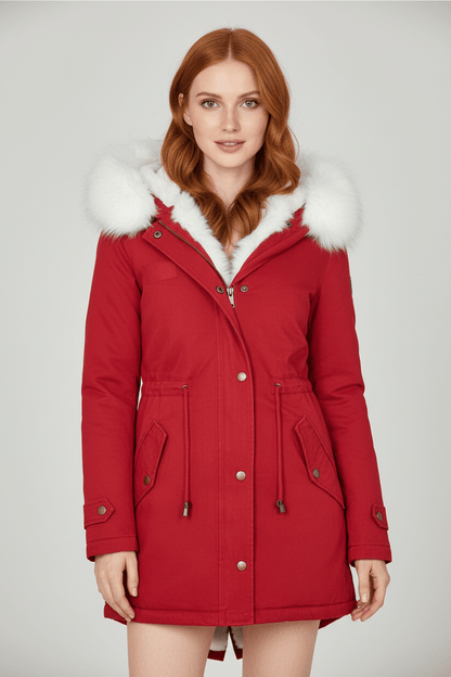 Women's Thermal Insulated Parka Winter Jacket