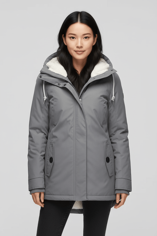 Waterproof Women's Raincoat with Hood and Long Back - Modish World