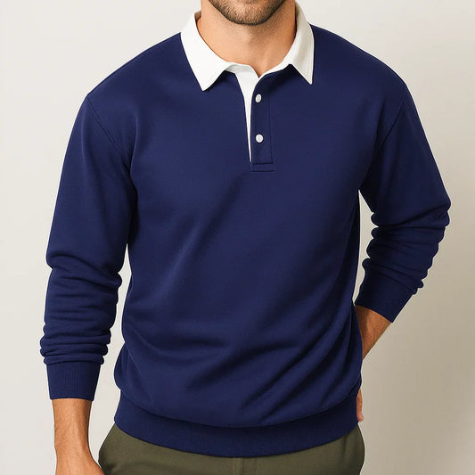 Classic Slim Fit Crew Neck Sweatshirt - Modish World