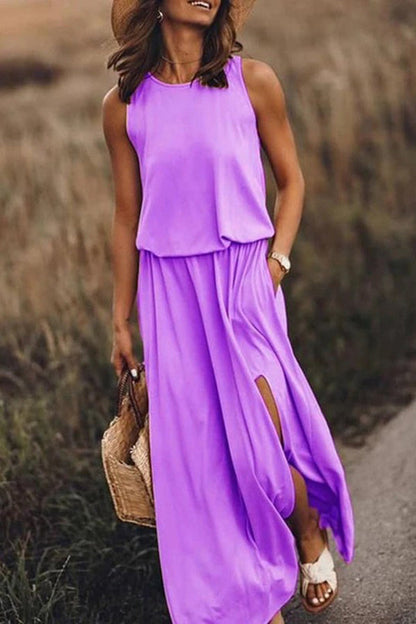 Elegant Long Sleeve Maxi Dress for Ladies