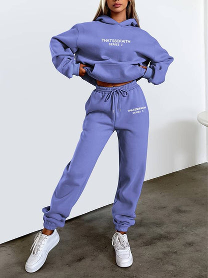 Comfy Women's Hoodie and Sweatpant Set