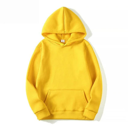 Classic Casual Hooded Sweatshirt with Pockets