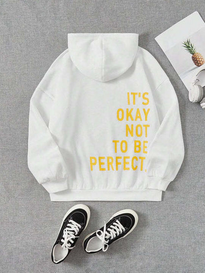 Ladies' Sweatshirt - Fun Graphic with Pouch Pocket