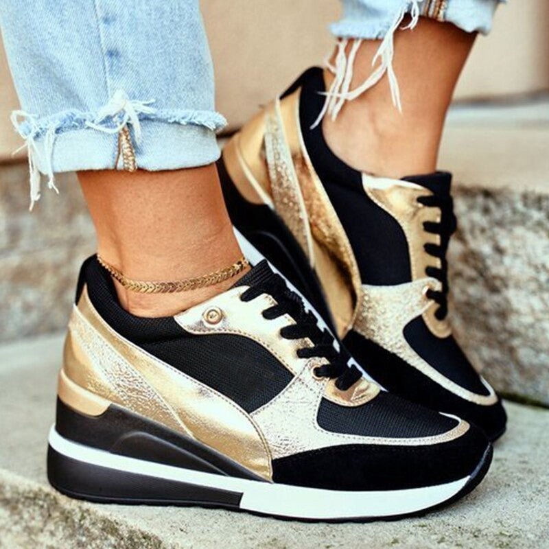 Emma - Chic Woven Sneakers for Ladies - ModishWorld