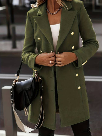 Classic Fit Women's Long Winter Coat