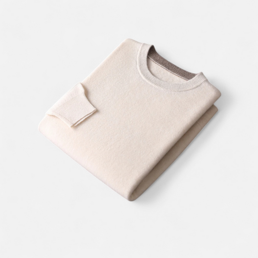 Comfortable Men's Relaxed Fit Cashmere Sweater - Modish World