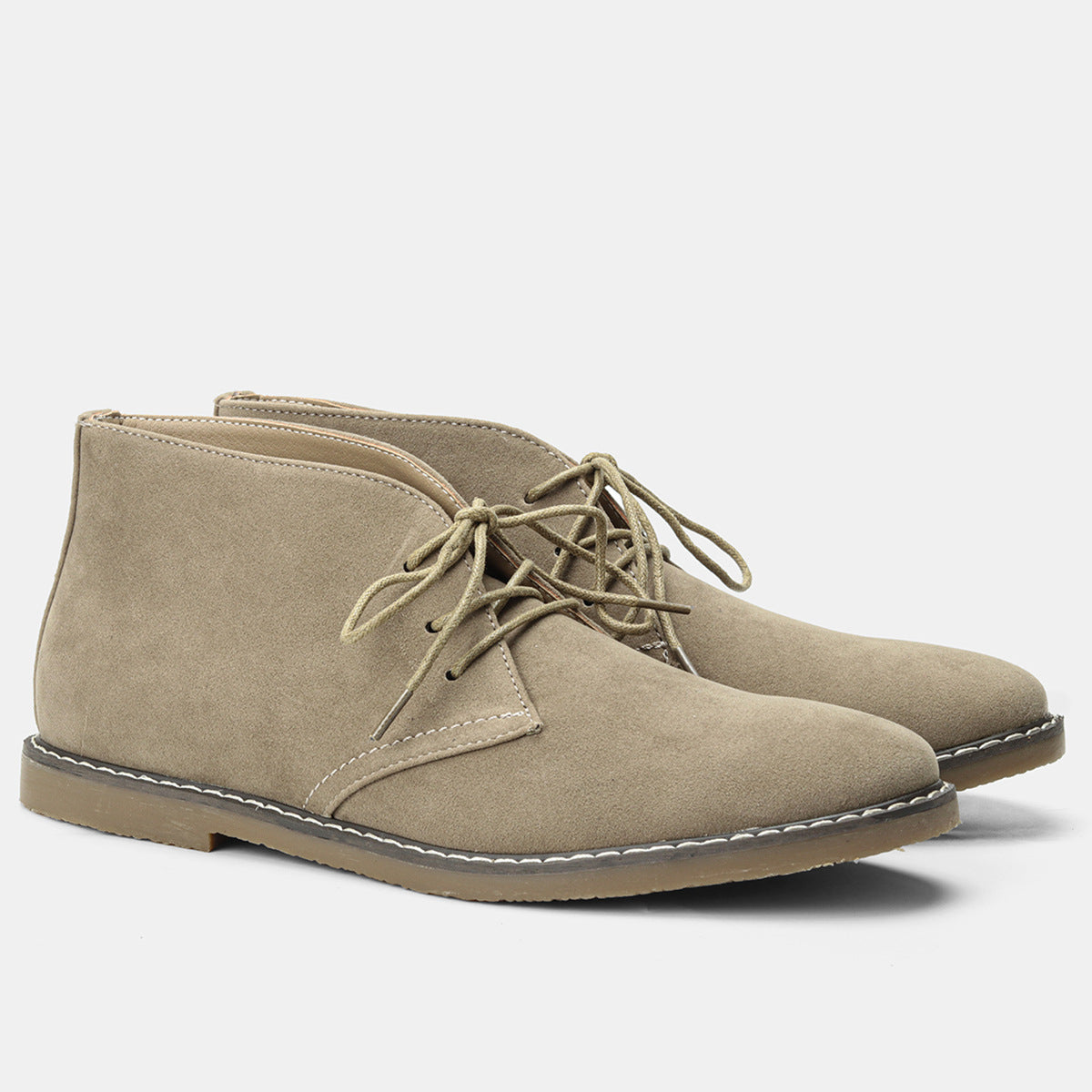 Men's Classic Low Heel Ankle Boots