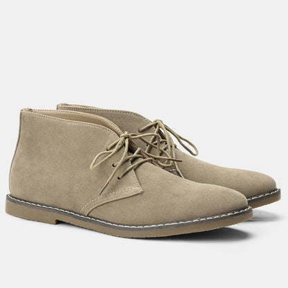 Men's Classic Low Heel Ankle Boots