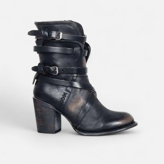Classic Women's Leather Knee High Boots - Modish World