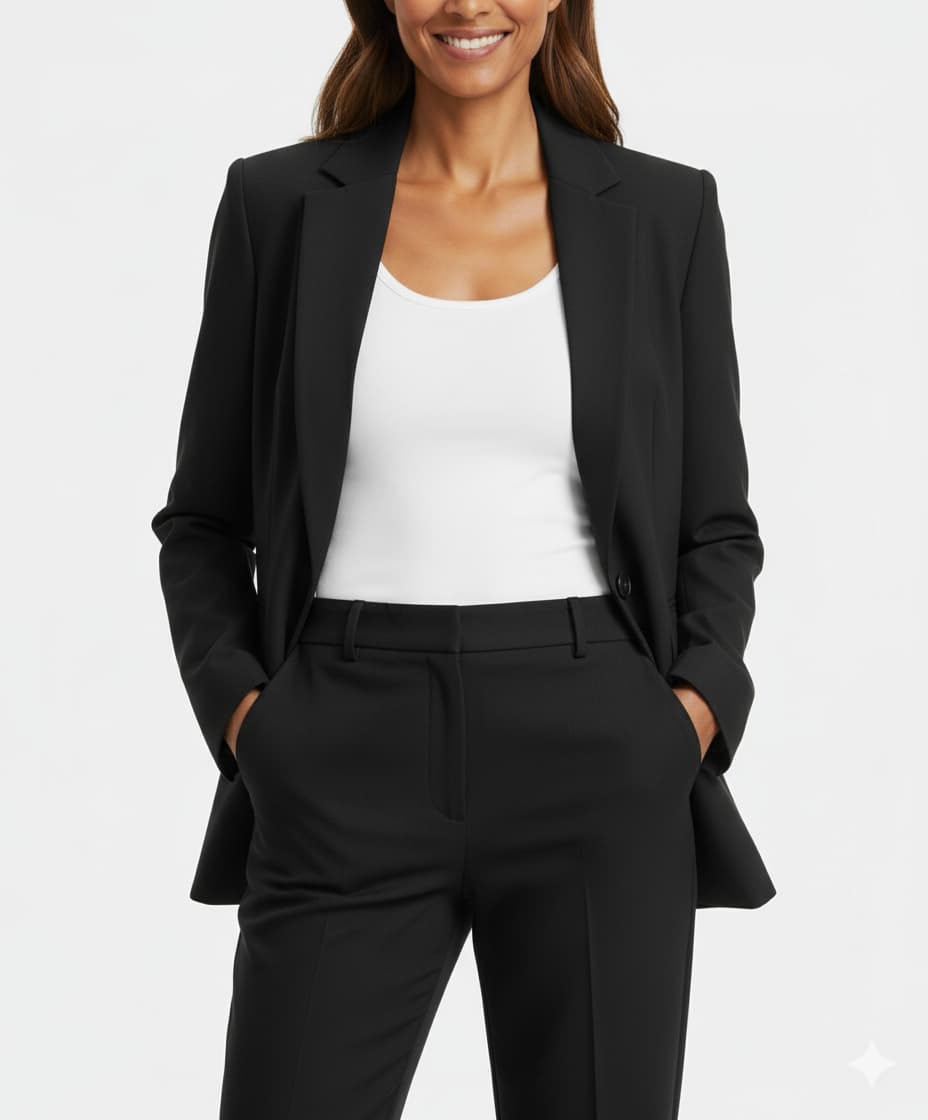 Classic Women's Two Piece Business Suit Set