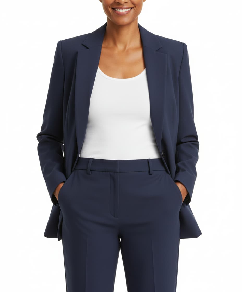 Classic Women's Two Piece Business Suit Set - ModishWorld