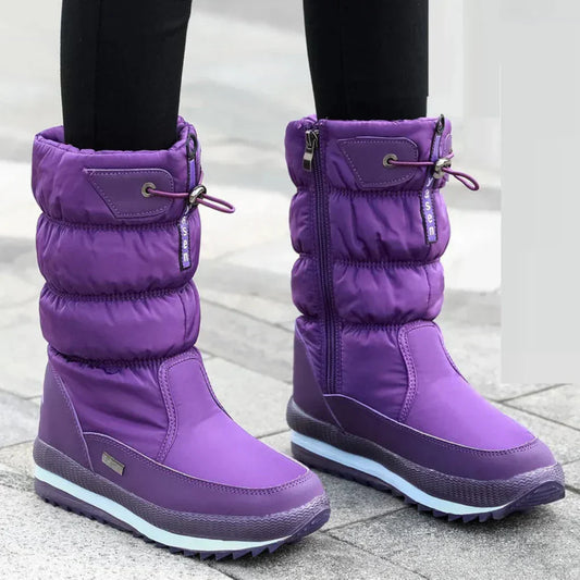 Warm Waterproof Women's Winter Boots - ModishWorld