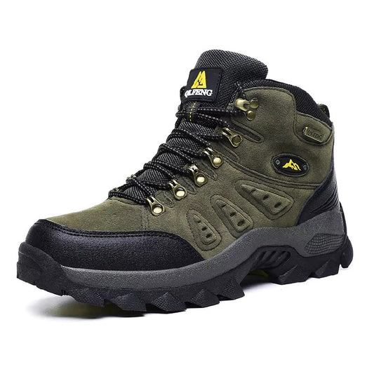 Waterproof Green Hiking Boots - ModishWorld