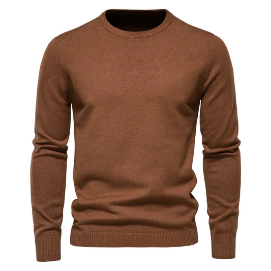 Comfortable Men's Crew Neck Sweater - ModishWorld