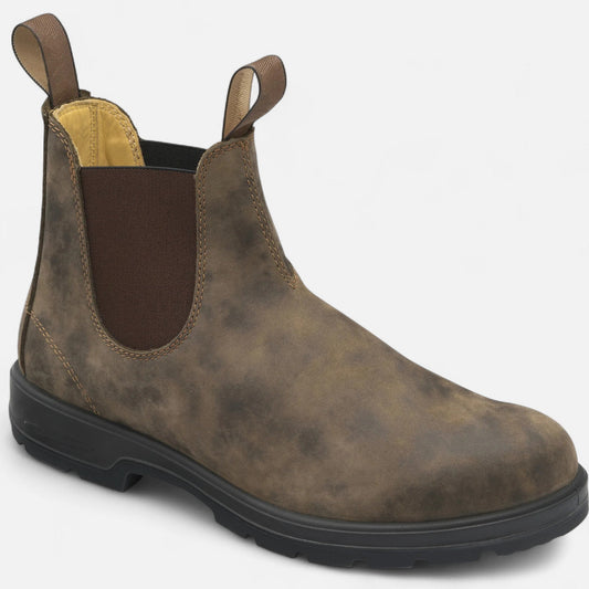 Classic Men's Leather Chelsea Ankle Boots - Modish World