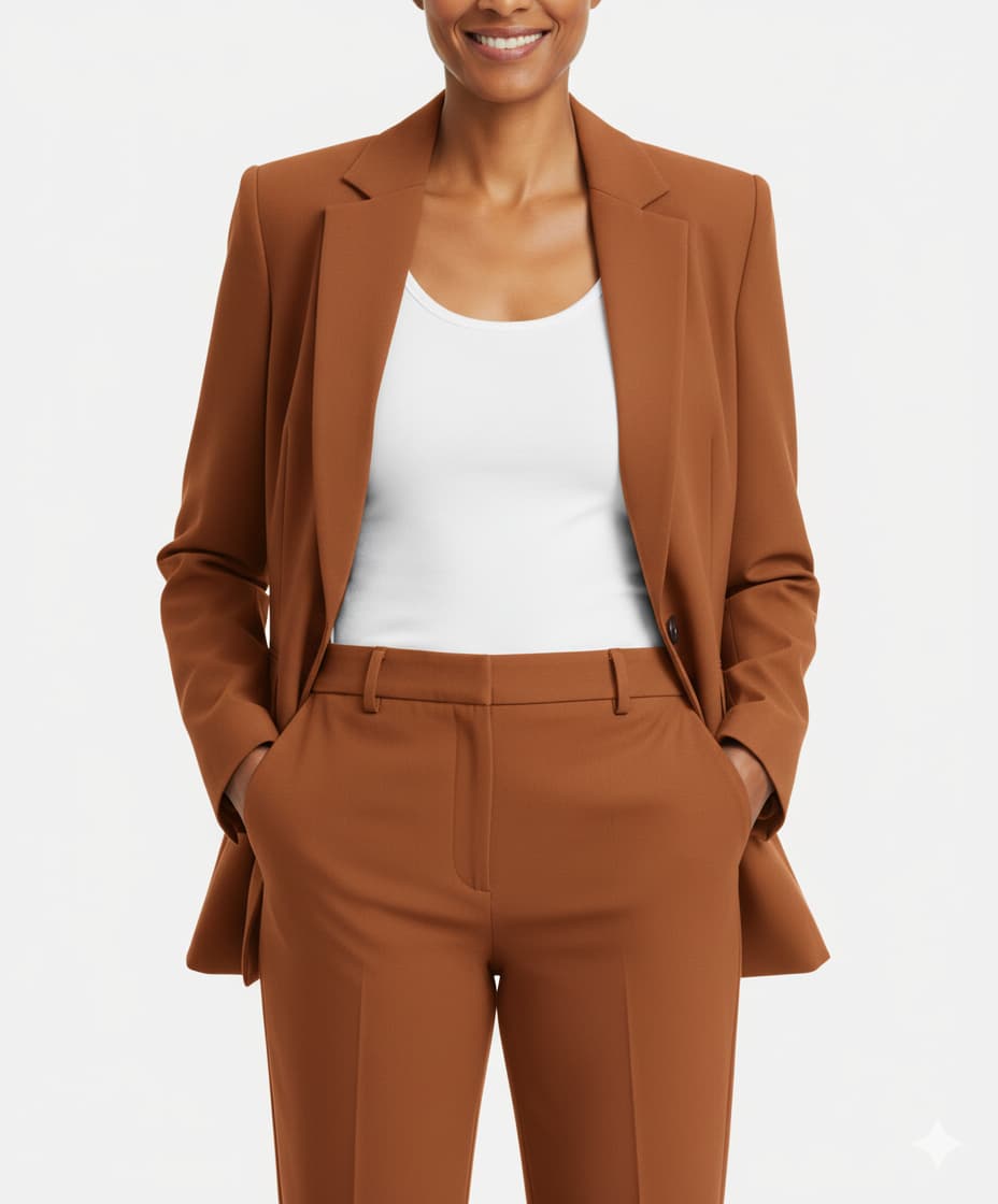 Classic Women's Two Piece Business Suit Set