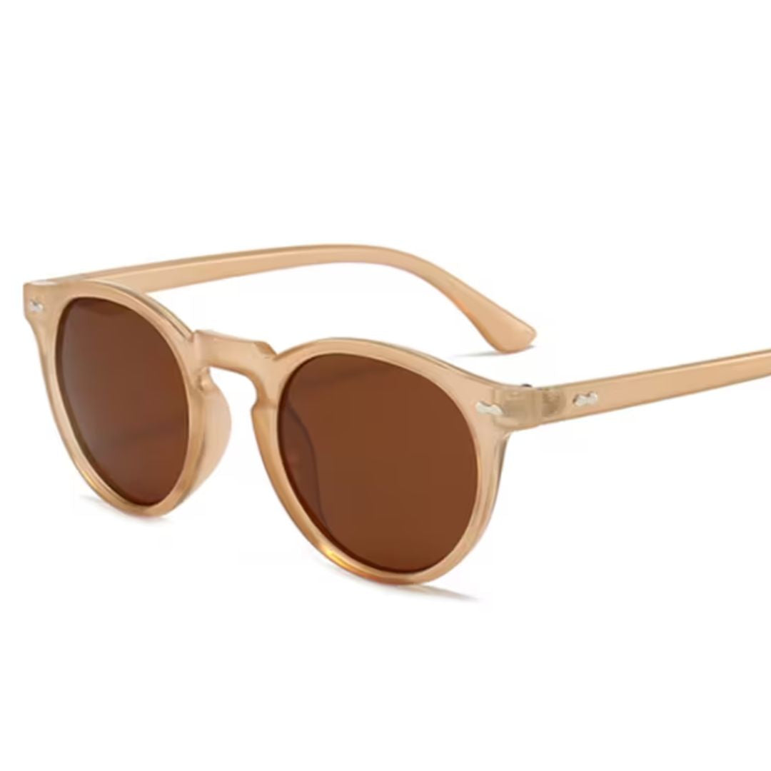 Anti Glare Round UV Sunglasses for Men Women