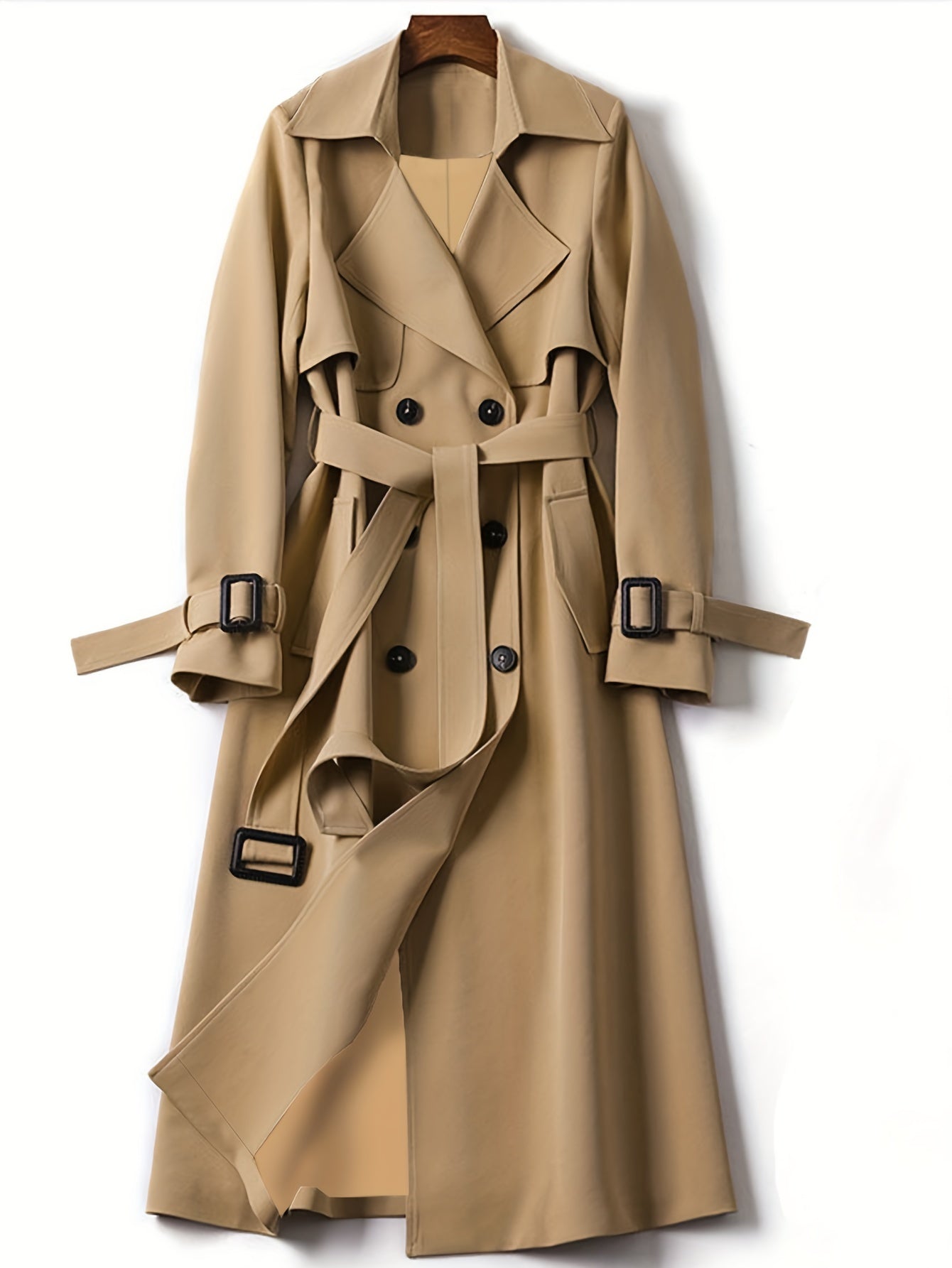 Waterproof Ladies Classic Trench Coat - Warm and Comfortable