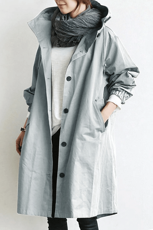 Waterproof Women's Trench Raincoat - ModishWorld