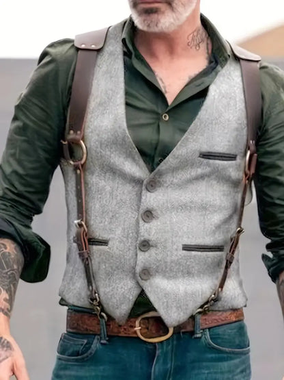 Classic Reversible Mens Puffer Vest