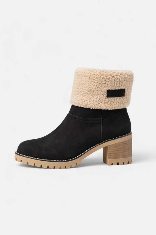 Chic Women's Warm Cuff Booties - Modish World