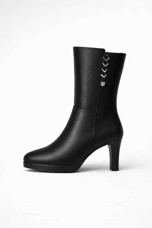 Chic High Heel Ankle Boots for Women - Modish World