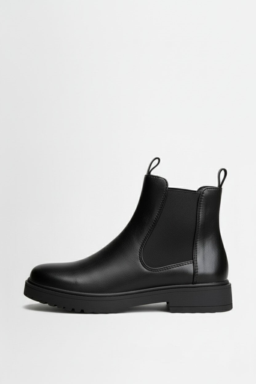 Trendy Womens Chelsea Boots - Comfortable Block Heel Design - Modish World