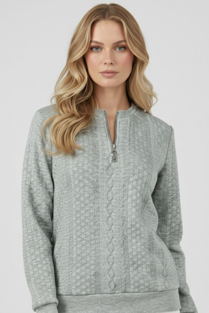 Classic Cable Knit Women's Pullover Sweater - Modish World