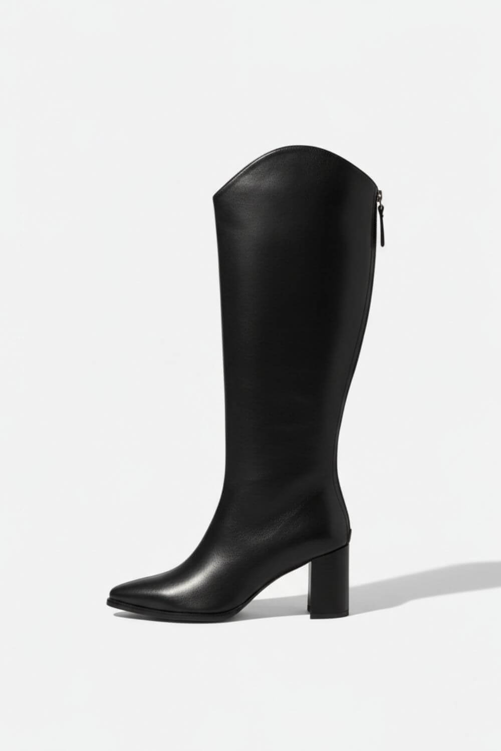 Trendy Women's Knee High Boots - Block Heel Style - Modish World