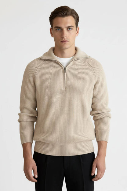 Cozy Men's Winter Knit Sweater