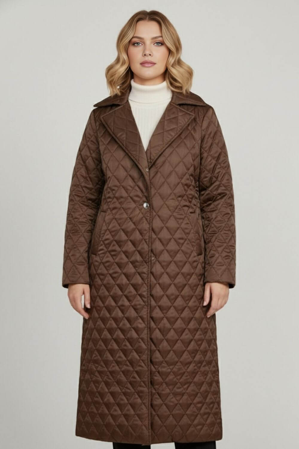 Stylish Women's Quilted Winter Coat