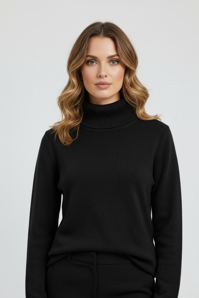 Classic Crew Neck Women's Winter Sweater