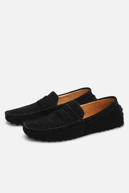 Luxury Suede Slip On Loafers
