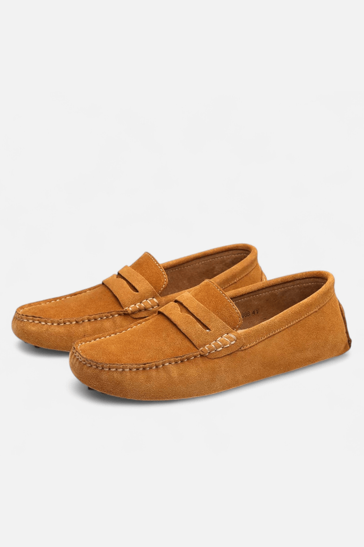 Luxury Suede Slip On Loafers