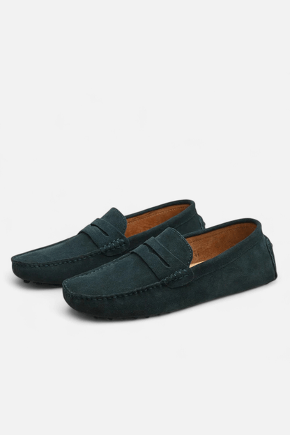 Luxury Suede Slip On Loafers
