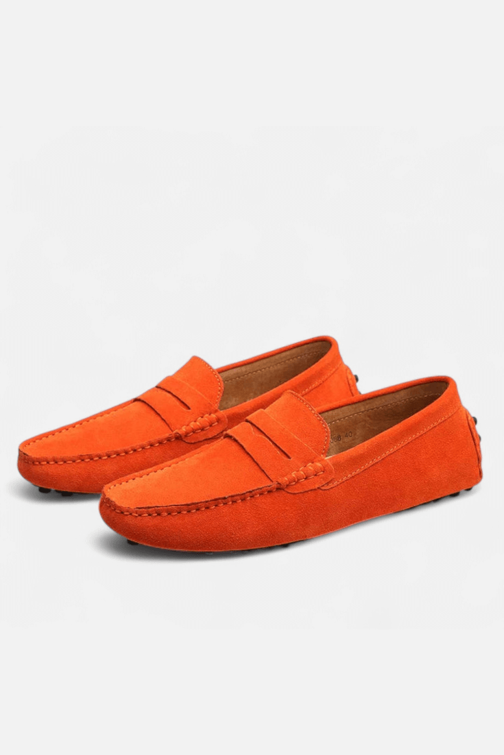 Luxury Suede Slip On Loafers