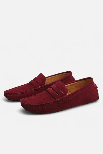 Luxury Suede Slip On Loafers