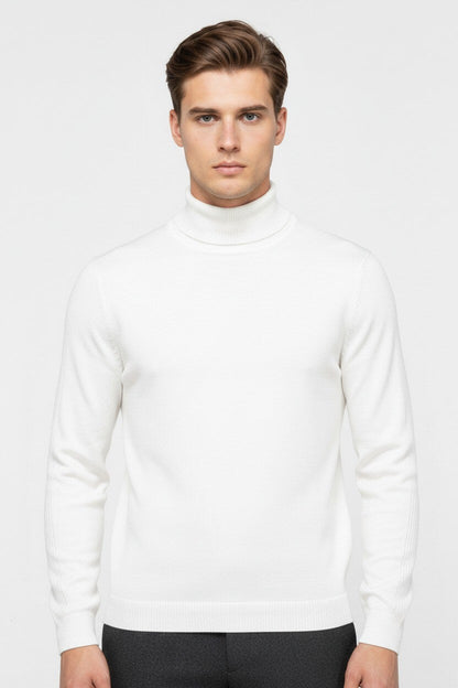 Classic Men's Thermal Turtleneck Sweater