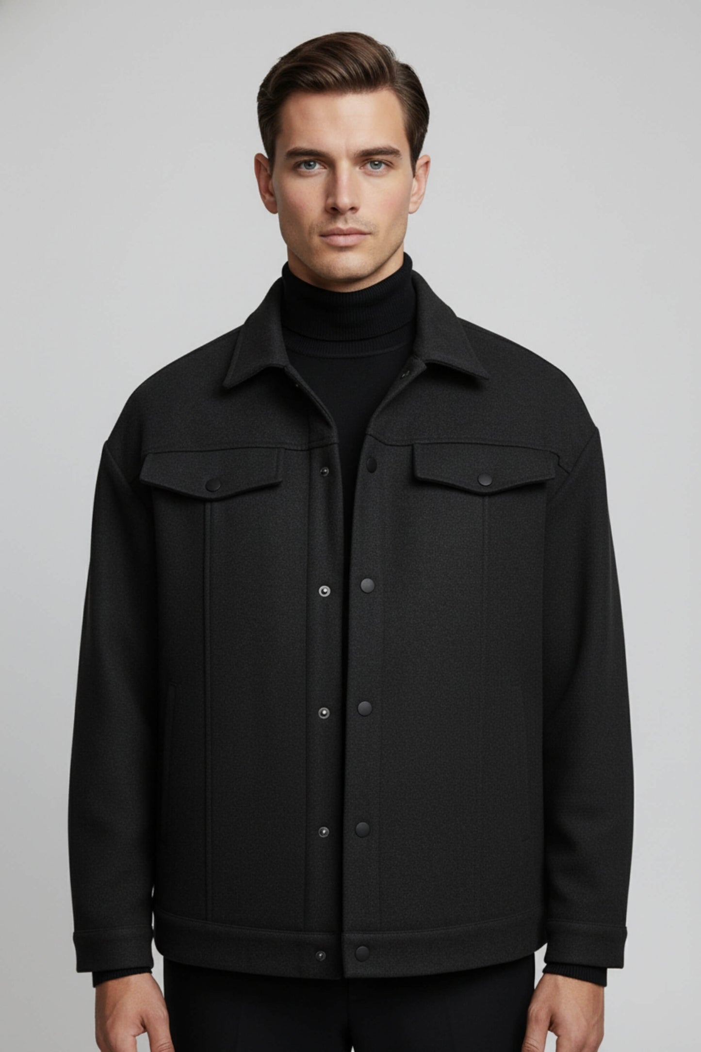 Stylish Men's Shirt Jacket - Warm Winter Layering - Modish World
