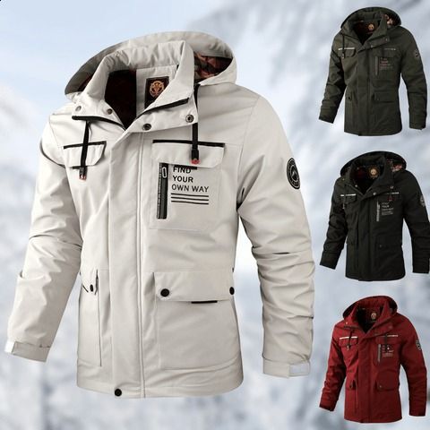 Warm Waterproof Mens Winter Parka Jacket - ModishWorld