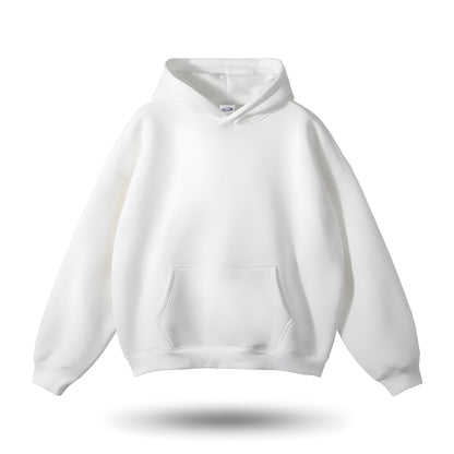 Classic Oversized Hoodie - Plain Colour with Pouch Pocket