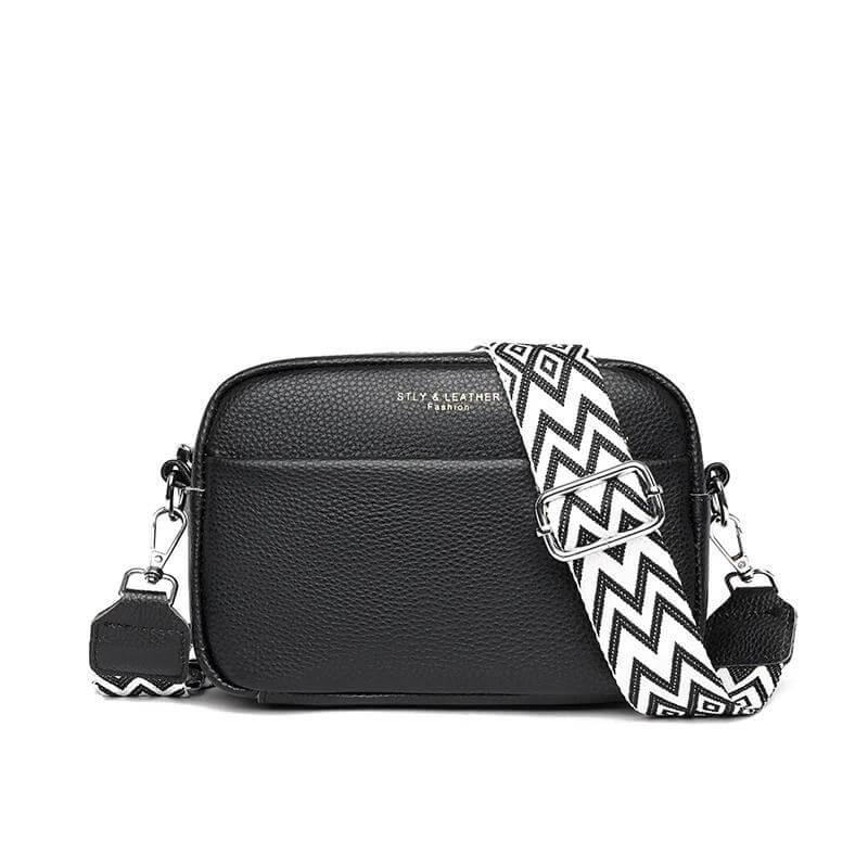 Small Women's Crossbody Purse with Colorful Adjustable Strap - ModishWorld