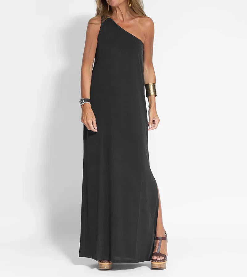 Chic Off Shoulder Long Evening Dress for Women - ModishWorld