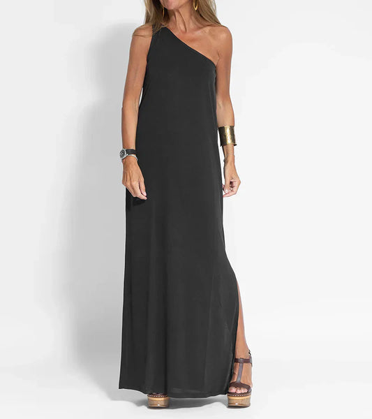 Chic Off Shoulder Long Evening Dress for Women - ModishWorld