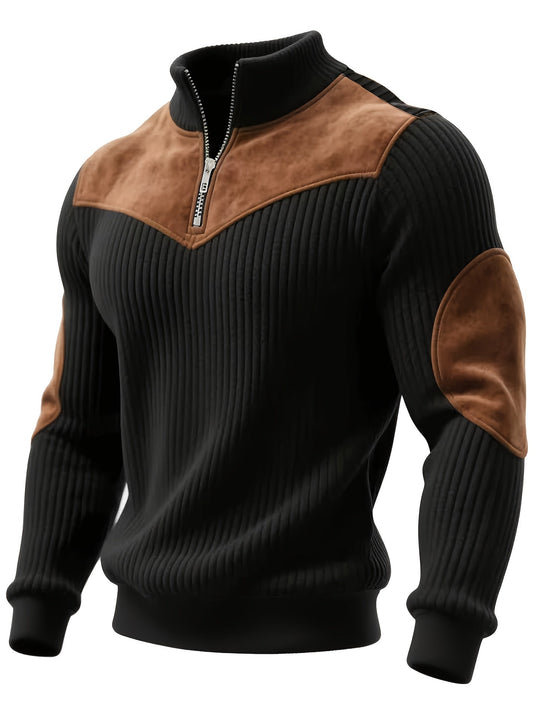 Casual Vintage Mens Crew Neck Sweater - Modish World