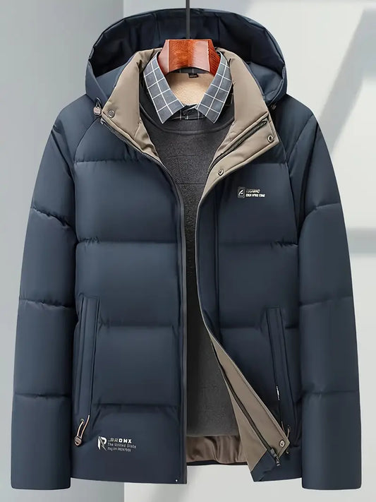 Classic Warm Men's Office Coat - ModishWorld