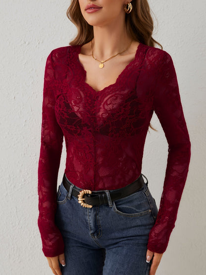 Elegant Women's Long Sleeve Blouse